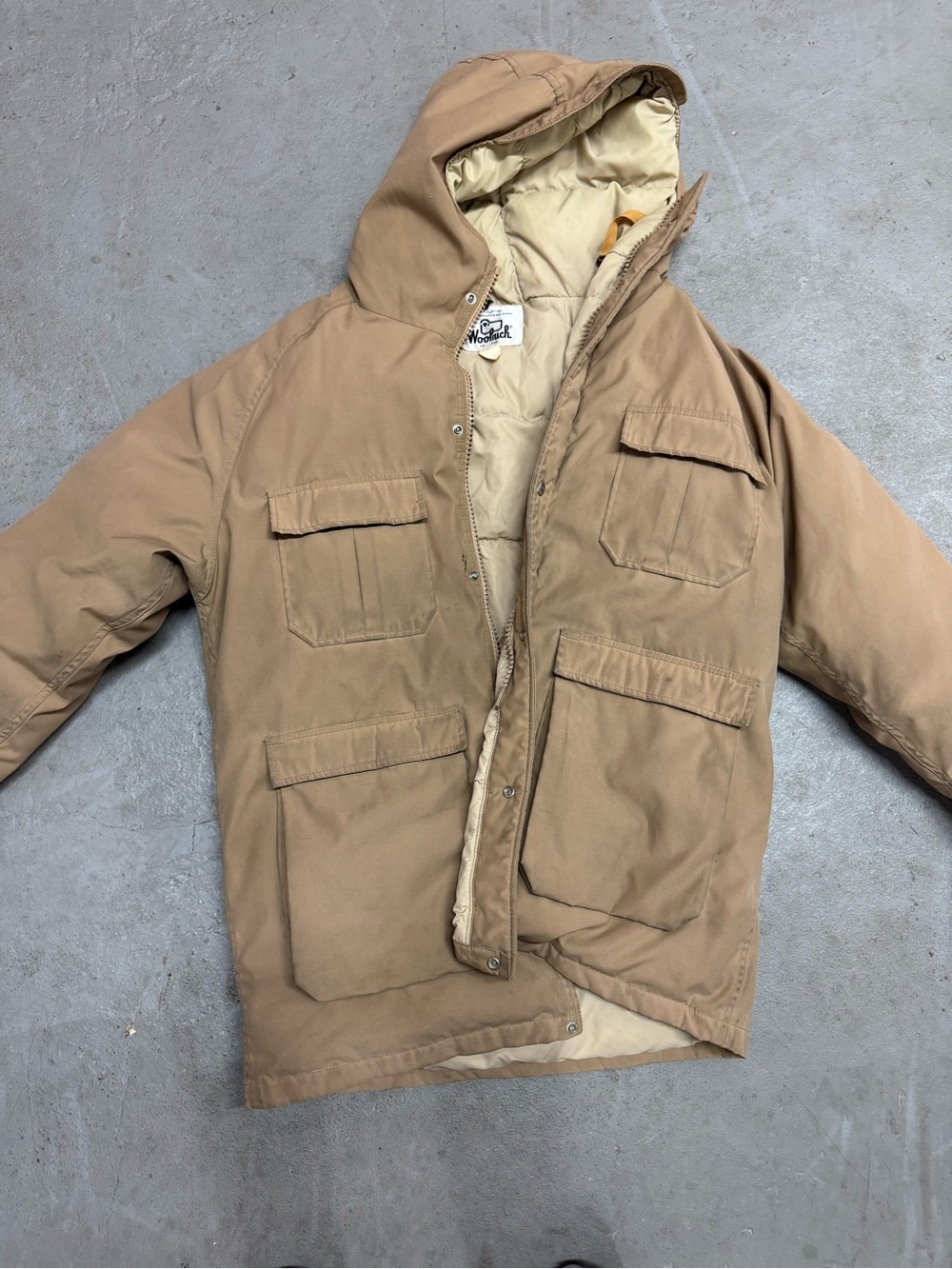 Woolrich Men's Hooded Field Parka - Tan
